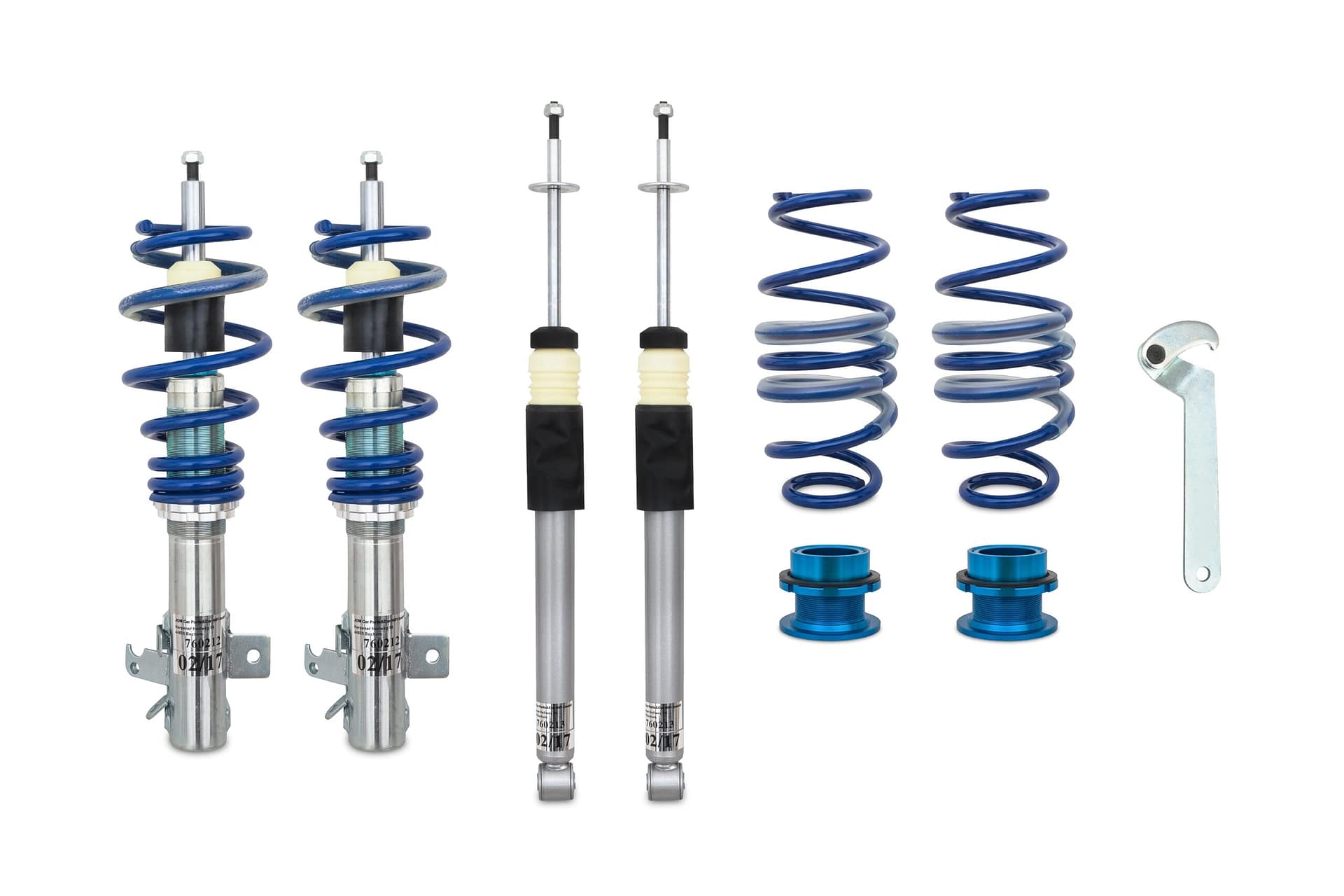BlueLine Gewindefahrwerk passend für Honda Civic (Typ Fk1, Fk2, Fk3, Fn1, Fn3, Fn4) 1.4, 1.8, 2.2 Baujahr 2005 - 2011
N