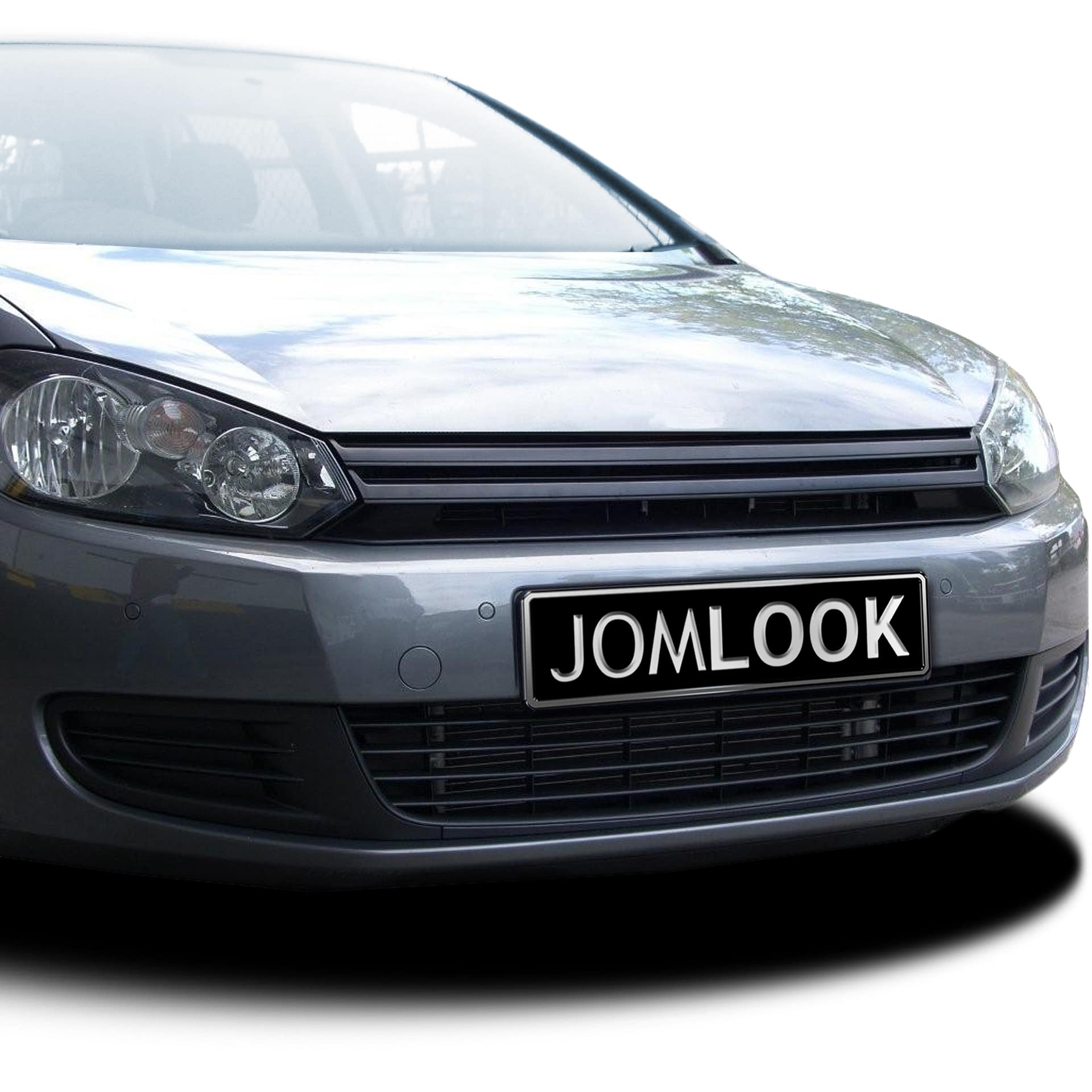 Kühlergrill ohne Emblem, schwarz passend für VW Golf 6 ab Baujahr 2008- passend für VW Golf 6 ab Baujahr 2008-