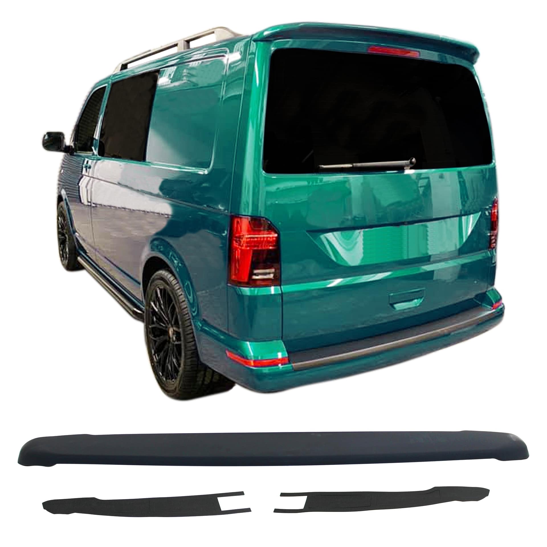 Dachspoiler Heckspoiler Sport ABS für T6 T6.1 mit Heckklappe ab 2015 passend für VW Bus T6 T6.1 mit Heckklappe ab Bj. 04