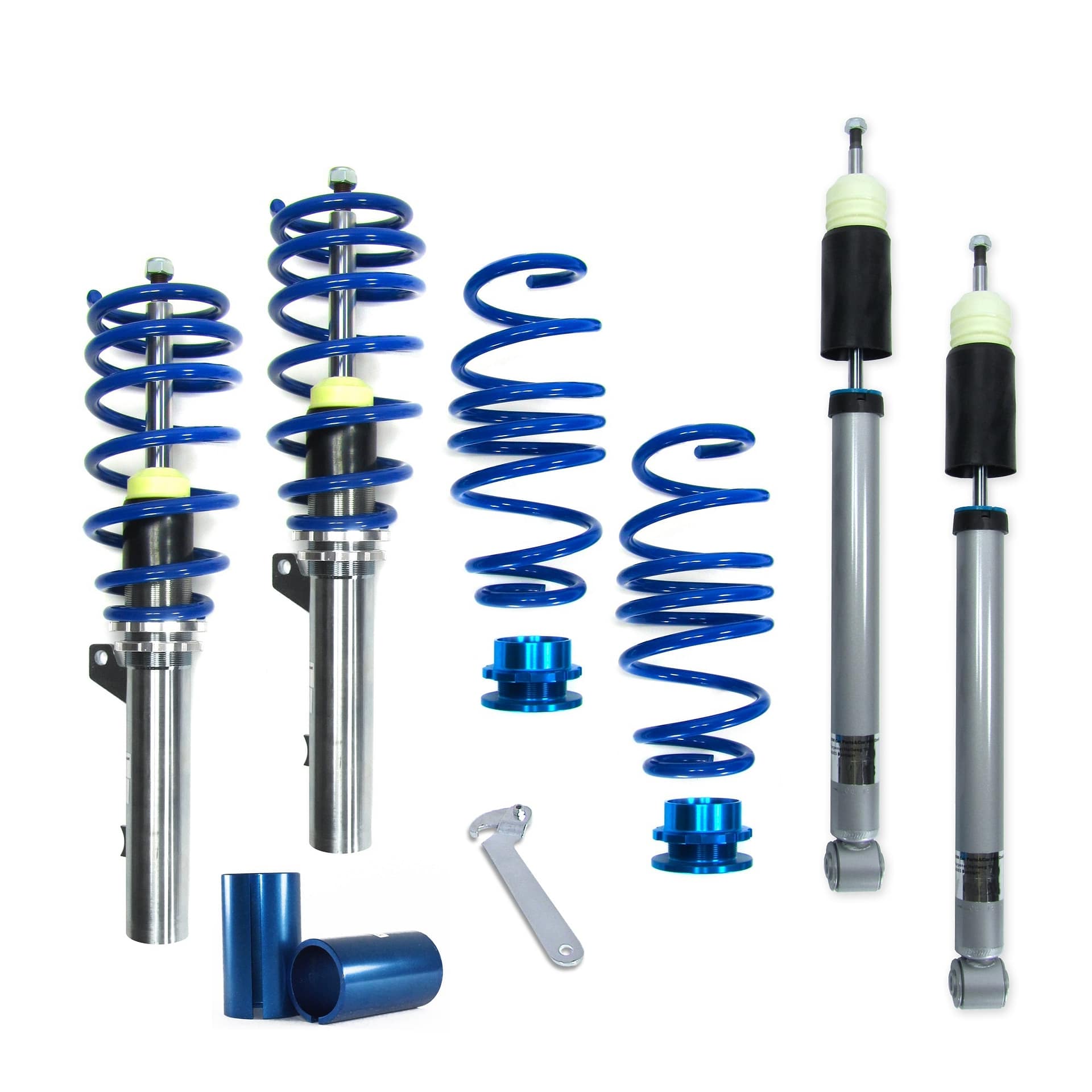 BlueLine Gewindefahrwerk passend für A3 (8V) S3 RS3 HA Mehrlenker (Multilink) passend für Audi A3 (8V), S3, RS3, 2012-20