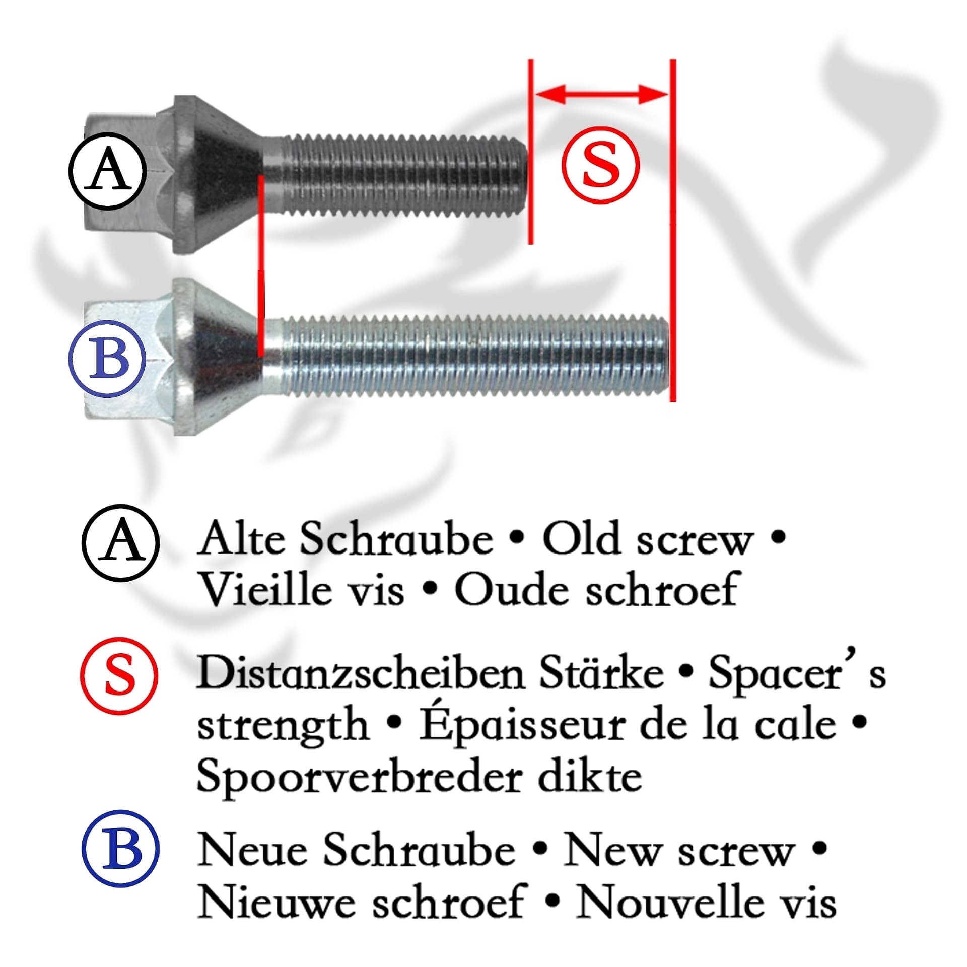 Spurverbreiterung Set 20mm inkl. Radschrauben passend für BMW 5er E60 (560L,560X) passend für BMW 5er E60 (560L,560X) – Bild 6