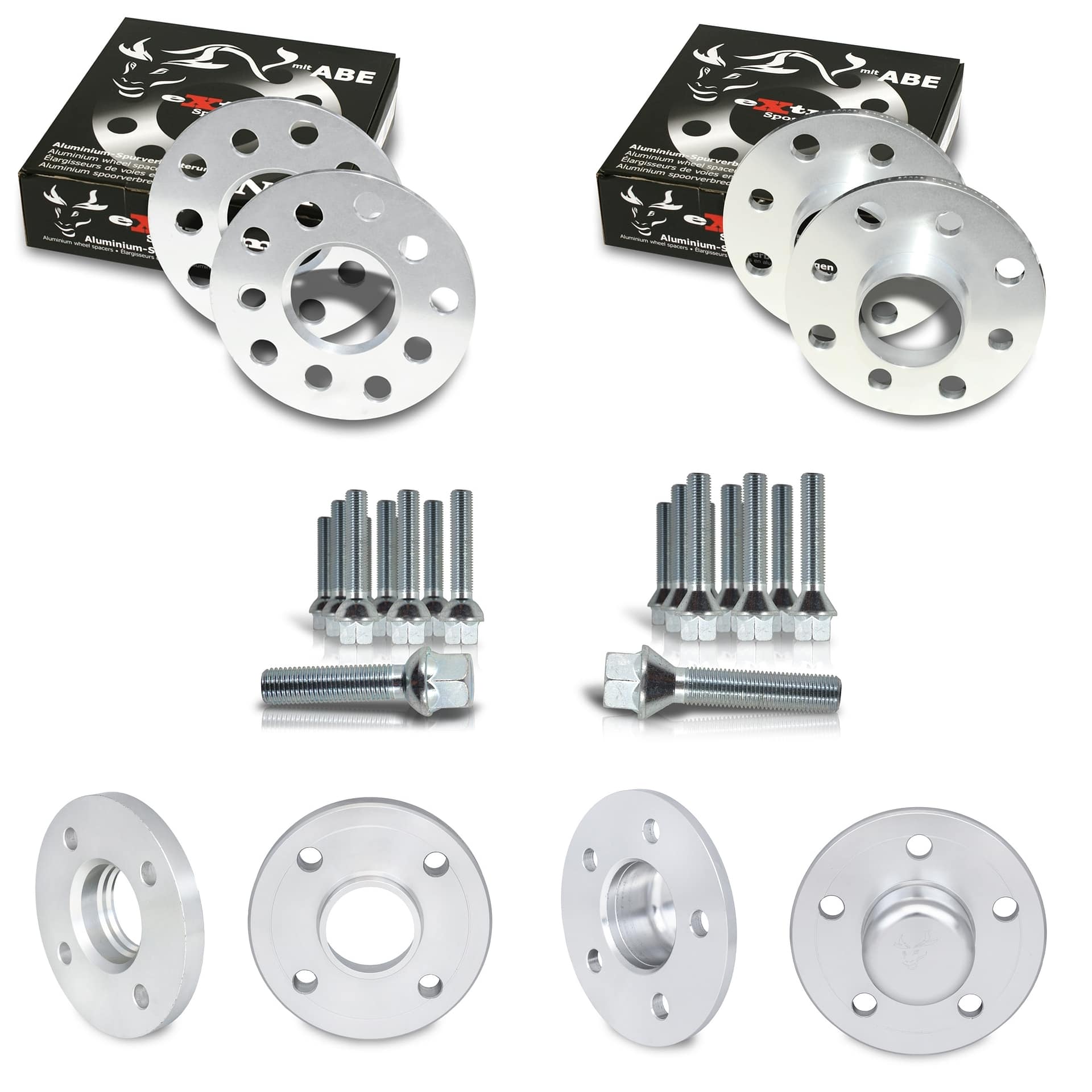 Spurverbreiterung Set 30mm inkl. Radschrauben für BMW 5er E39 passend für Spurverbreiterung-Set- 30mm pro Achse (15mm je