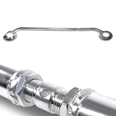 Aluminium Domstrebe verstellbar passend für A3 8L, VW Golf 4 und Skoda Octavia 1U Bj. 00-04 passend für A3 8L, VW Golf 4