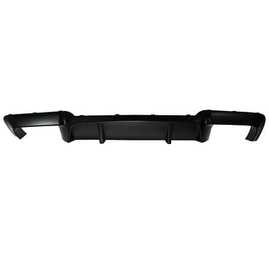 Diffusor für 5er F10 / F11, Bj. 2010-,2017, schwarz matt, geeignet für re/ li Schalldämpfer mit breiter Ausführung, nur